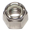 Midwest Fastener Nylon Insert Lock Nut, 3/8"-24, 18-8 Stainless Steel, Not Graded, 12 PK 68491